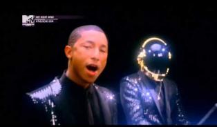 Embedded thumbnail for Daft Punk ft. Pharrell Williams - Get Lucky (Official MTV Video)