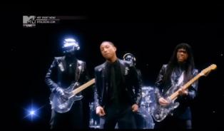 Embedded thumbnail for Daft Punk ft. Pharrell Williams - Get Lucky (Official MTV Video)